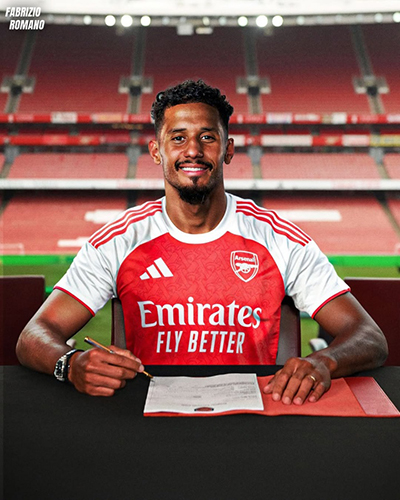 萨利巴情定枪手！罗马诺：与阿森纳续约五年，忠诚留队！