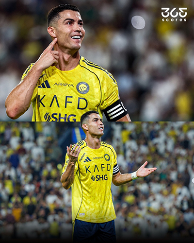 梅罗对决再上演！C罗进球后手势回应球迷高呼<a href=/zhuyao/shipin/zuqiuzhibo/119.html target=_blank class=infotextkey>梅西</a>，摇头摊手成焦点